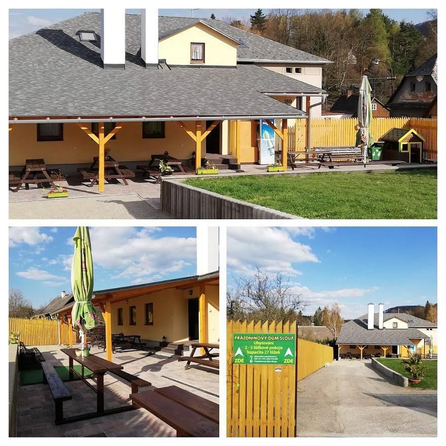 Prazdninovy Dum Sloup - Sloup V Cechach Hotell Exteriör bild